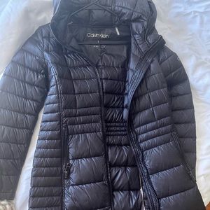 Calvin Klein down micro puffer